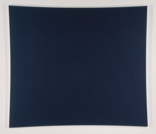 "Dark Blue Panel", Ellsworth Kelly (photo : doc. photographique du MNAM/RMN)